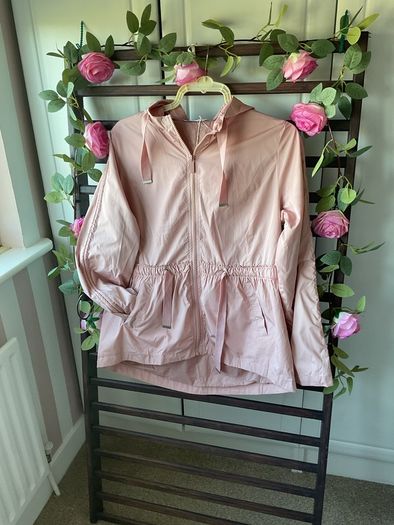 jacket Bnwt size medium windbreaker jacket dusky pink attrait brand