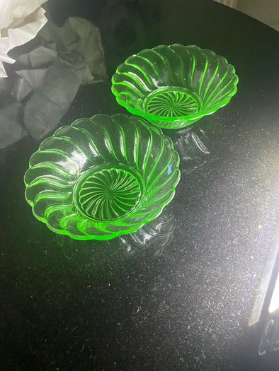 Vintage circa 1930s 7 piece fruit set