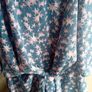 uk10 star print midi 3/4 sleeve Image 4