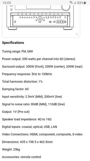 Onkyo TX-NR3009 With Onkyo speakers and speakers stands