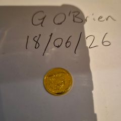 Padraig Pearse 0.5g Gold Coin