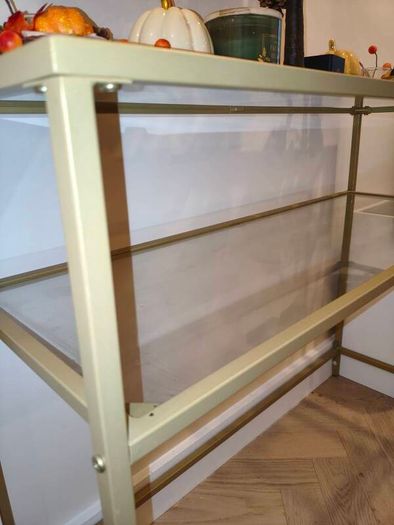 Gold Console Table