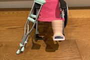 Our generation doll accessories - wheelchairs, crutches, etc