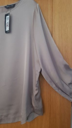 M&S Dark Gold Blouse Size 20
