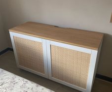 Tall TV Bench