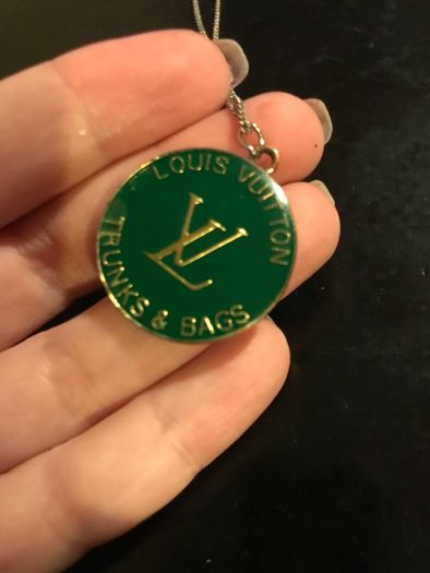 authentic louis buitton pendant