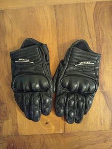 Weise Leather Motorbike gloves