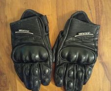 Weise Leather Motorbike gloves