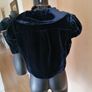 Women's Jacket Midnight Blue Velvet Size 16 Image 6
