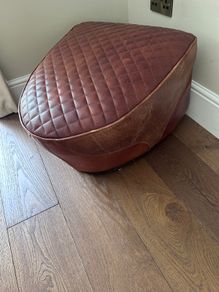 Timothy Oulton Saddle Footstool
