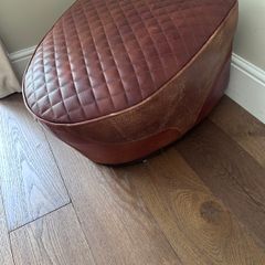 Timothy Oulton Saddle Footstool