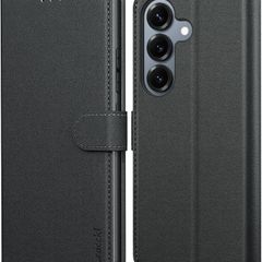 Cover Case for Samsung Galaxy S25 FE, Leather Wallet Case, Flip Case with Card Holder and Magnetic Buckle