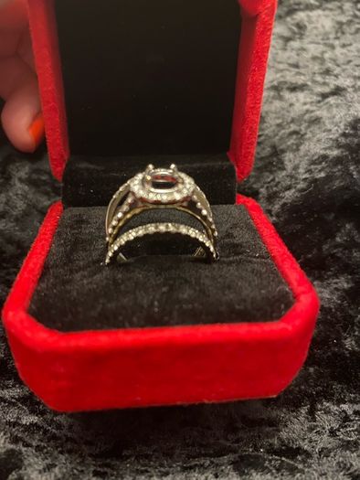Diamond Wedding Ring Set