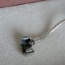 Pandora bracelet barrel clasp size 23cm very good condition fully hallmarked Image 7