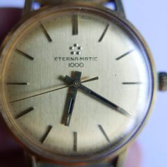 Eterna Matic 1000, Gold Plated Gentleman's Automatic Wristwatch, WORKS WELL