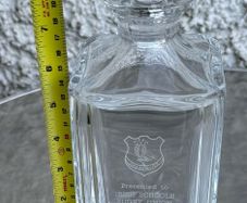 Atlantis Vintage crystal whisky decanter