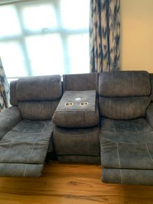 Electric three seater recliner