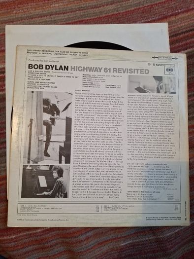 Vinyl Bob Dylan  Highway 61 revisited