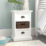 Elegant Bedside Tables in Solid Mahogany. Set of Two. Perfect conditions. Image 4
