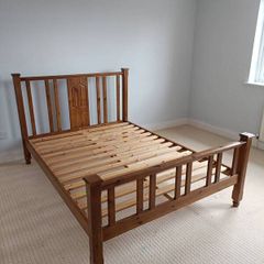 Solid Bed Frame