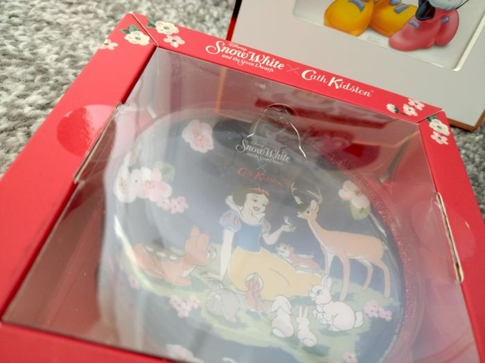 Box Of New as New Disney Christmas Ornaments and Gifts