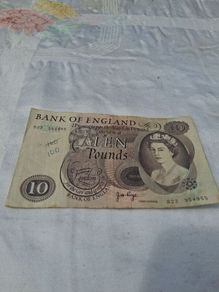 1970's Bank of England 10 Pounds