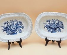 Vintage Masons Ironstone Dish/ Bowl , Hanging Basket ,Decorative Plate