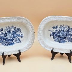 Vintage Masons Ironstone Dish/ Bowl , Hanging Basket ,Decorative Plate