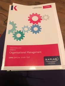 CIMA Official study book - Paper E1