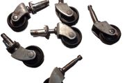 6pcs Swivel Castor Wheels Wheels Heavy Duty Free inspection