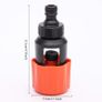 Universal Tap Water Plastic Hose Pipe Joint Tube Quick Connect Garden Mixer Tap Adaptor Image 2
