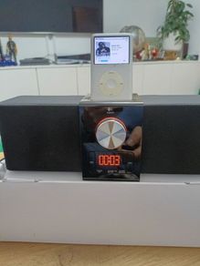 Logitech Pure-Fi Express and ipod