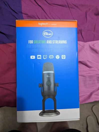 Microphone Logitech Blue Yeti X