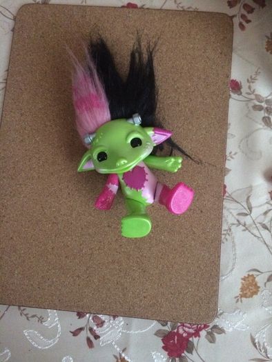 Coloured Troll with Pencil & Book