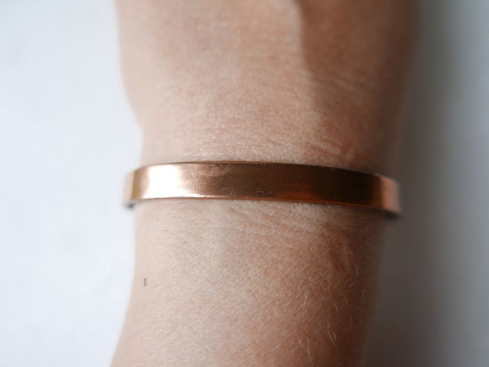 Vintage Sabona London Copper Cuff Bracelet Signed "LONDON" Made in Ireland