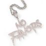 TWO No Favors Hip Hop Full Iced Out Pendants (Brand New) Image 4