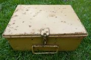 Vintage Militaria  Metal  Case