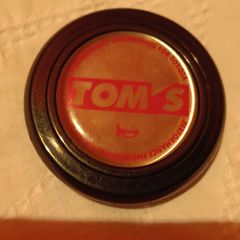 Vintage TOM'S Horn Button  Classic Toyota / JDM