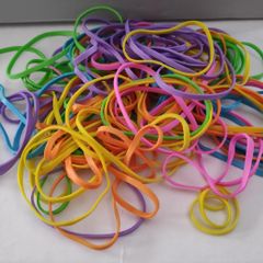 Multicolour rubber bands