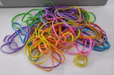 Multicolour rubber bands
