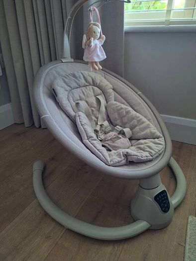 Willow baby swing chair. Only 3 months old. Like new. Spotlessly clean.