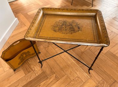 Vintage Decorative Metal Furniture Set