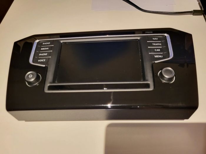 VW volkswagen passat Headunit radio screen + plastic trim