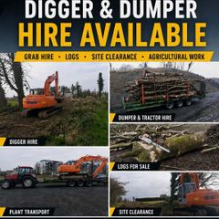 Digger and dumper hire stone cart
