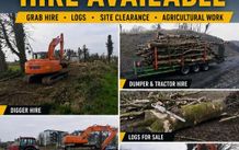 Digger and dumper hire stone cart