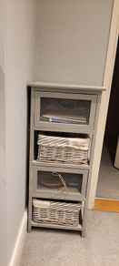 Vintage cabinet with drawers