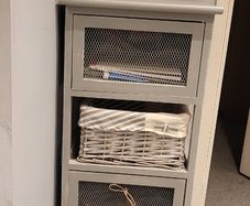 Vintage cabinet with drawers