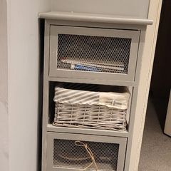 Vintage cabinet with drawers