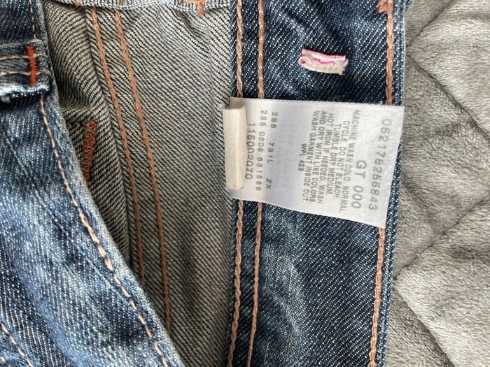 Levis jeans double red tag