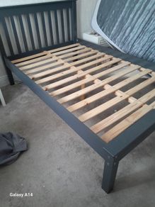 Small double bed
